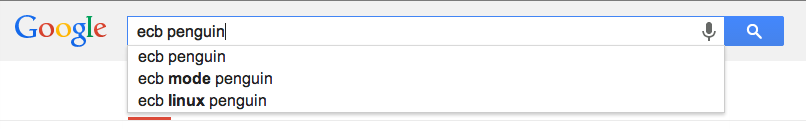 Google suggestions