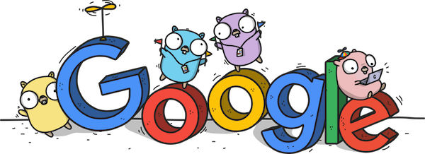 Google (gophers by @ashleymcnamara)